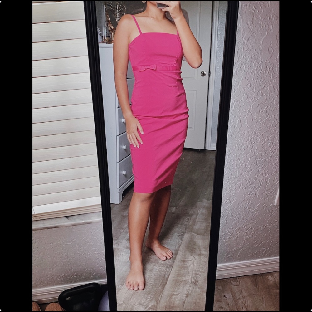 EXPRESS tight midi dress